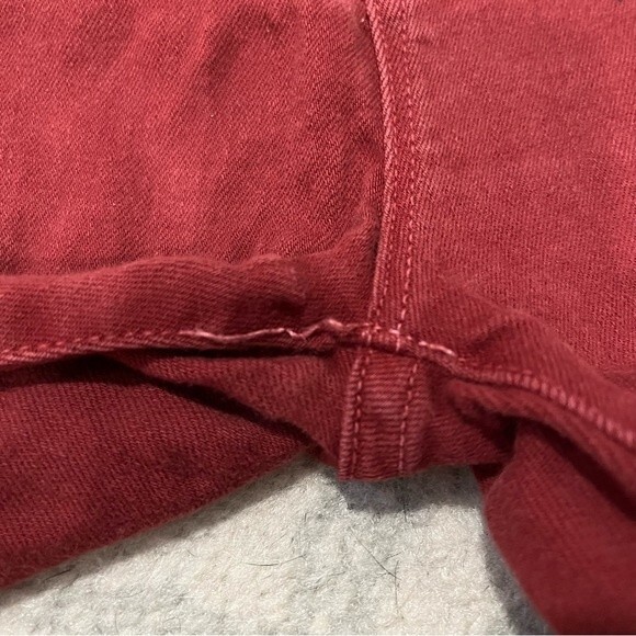 Vince Brick Red Skinny Jeans Size 25 - Picture 15 of 15